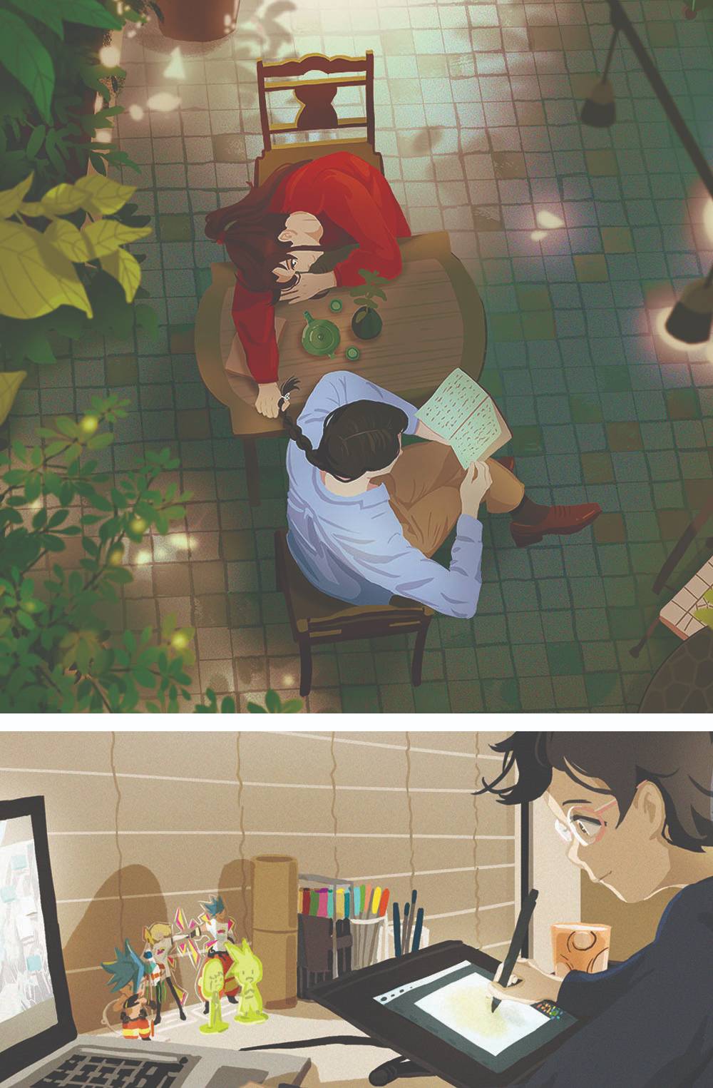 Art and portrait of Louisa Tsui